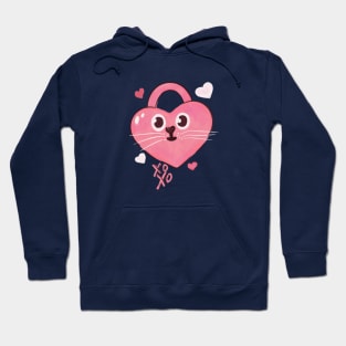 Heart Love Lock XOXO Hoodie